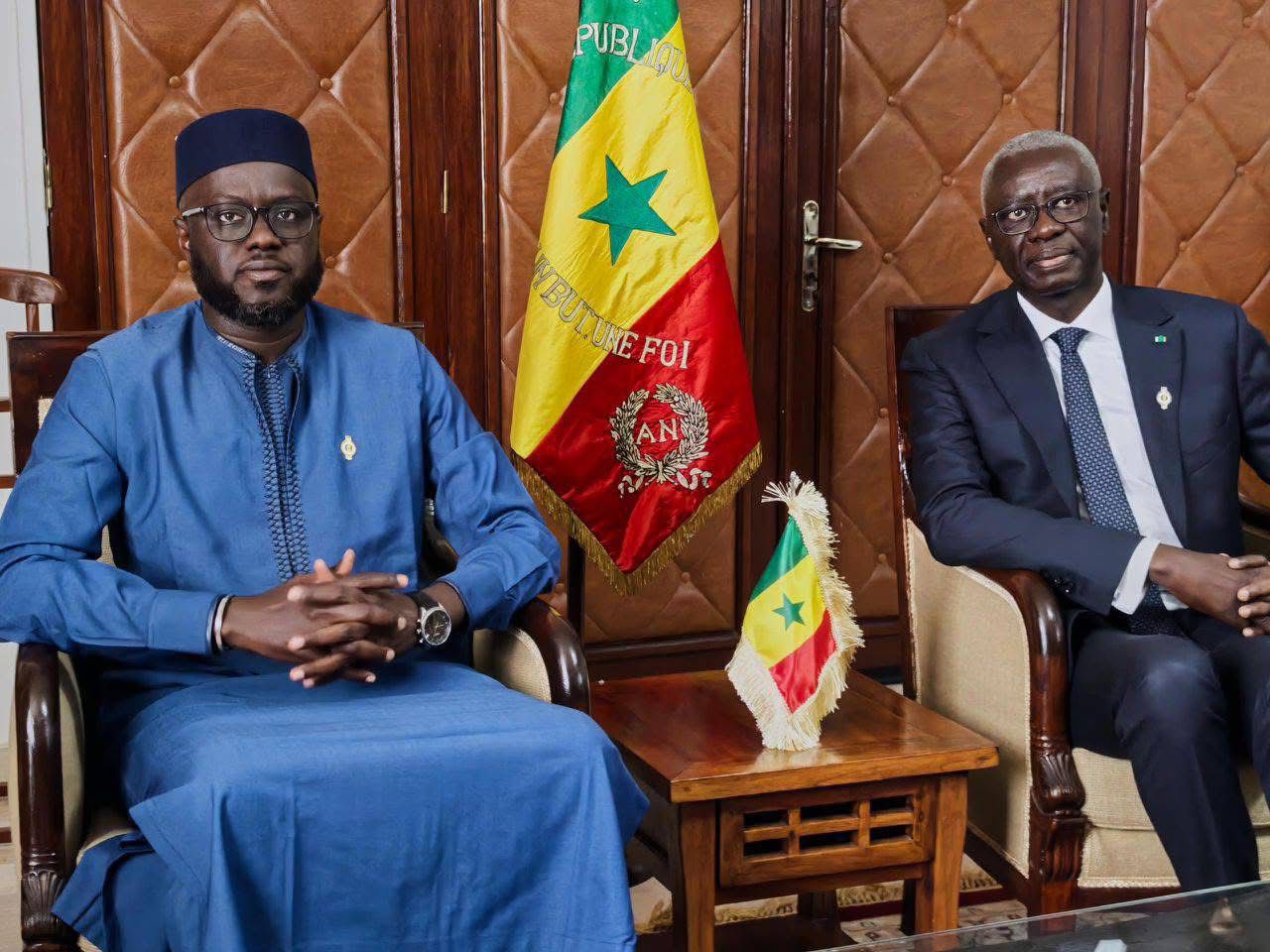 Assemblée nationale: Le président El Malick Ndiaye prend possession de ses bureaux