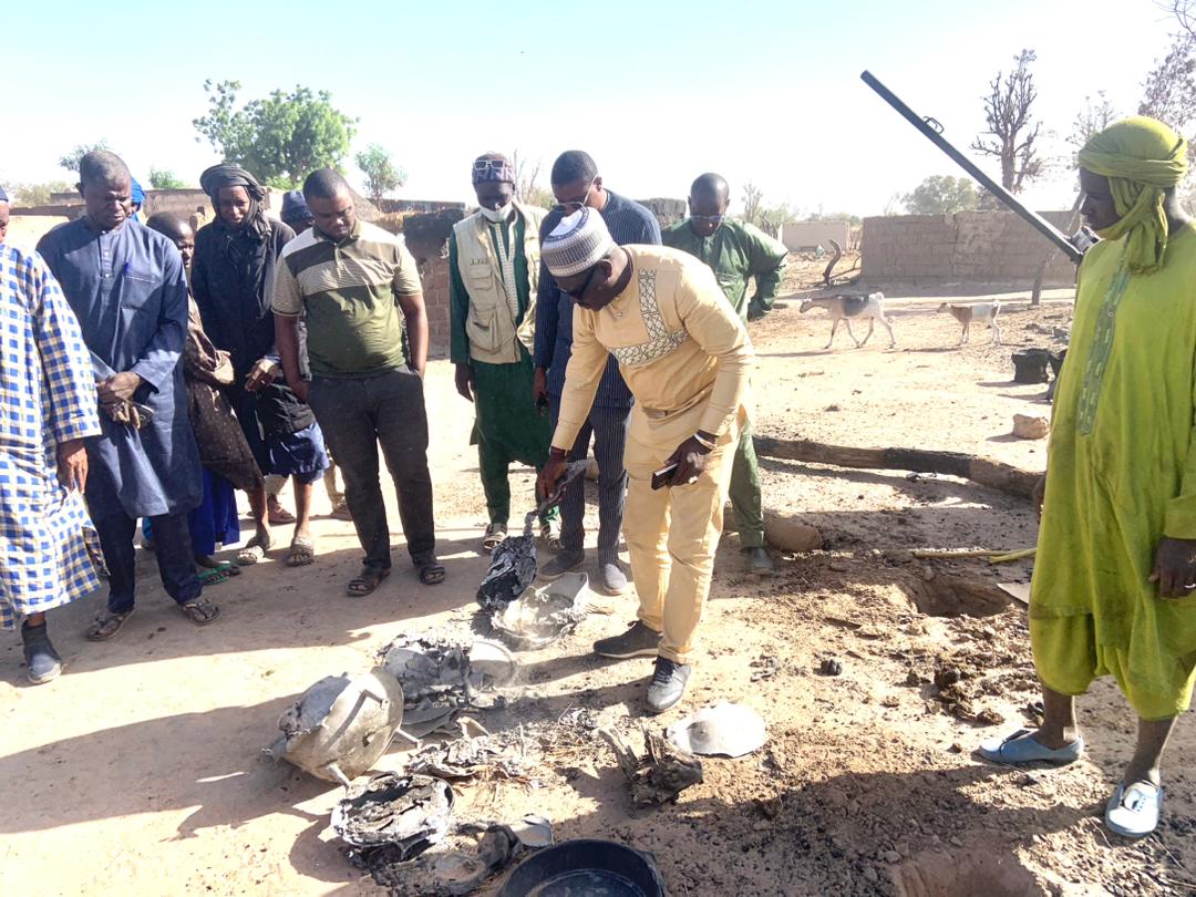 Sambou Biagui au chevet des sinistrés de Sinthiou Sambarou et Sourouyel : Un engagement solidaire en faveur des populations de Tambacounda(Photos)