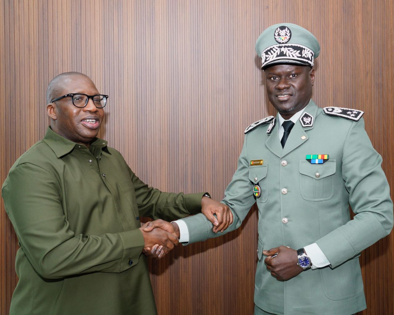 Prise de fonction de Babacar Mbaye à la tête des Douanes sénégalaises