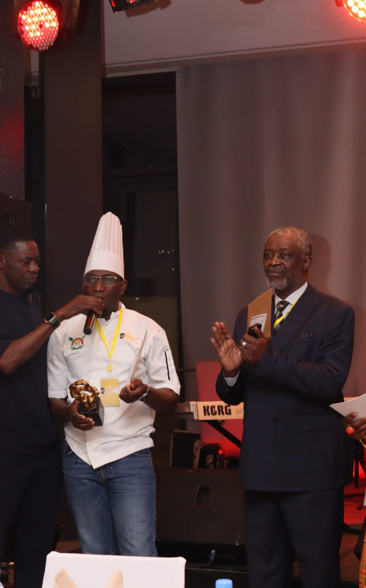 Photos/ Remise prix Patrice Lumumba de Gastronomie : Baba Maal met les petits plats dans les grands