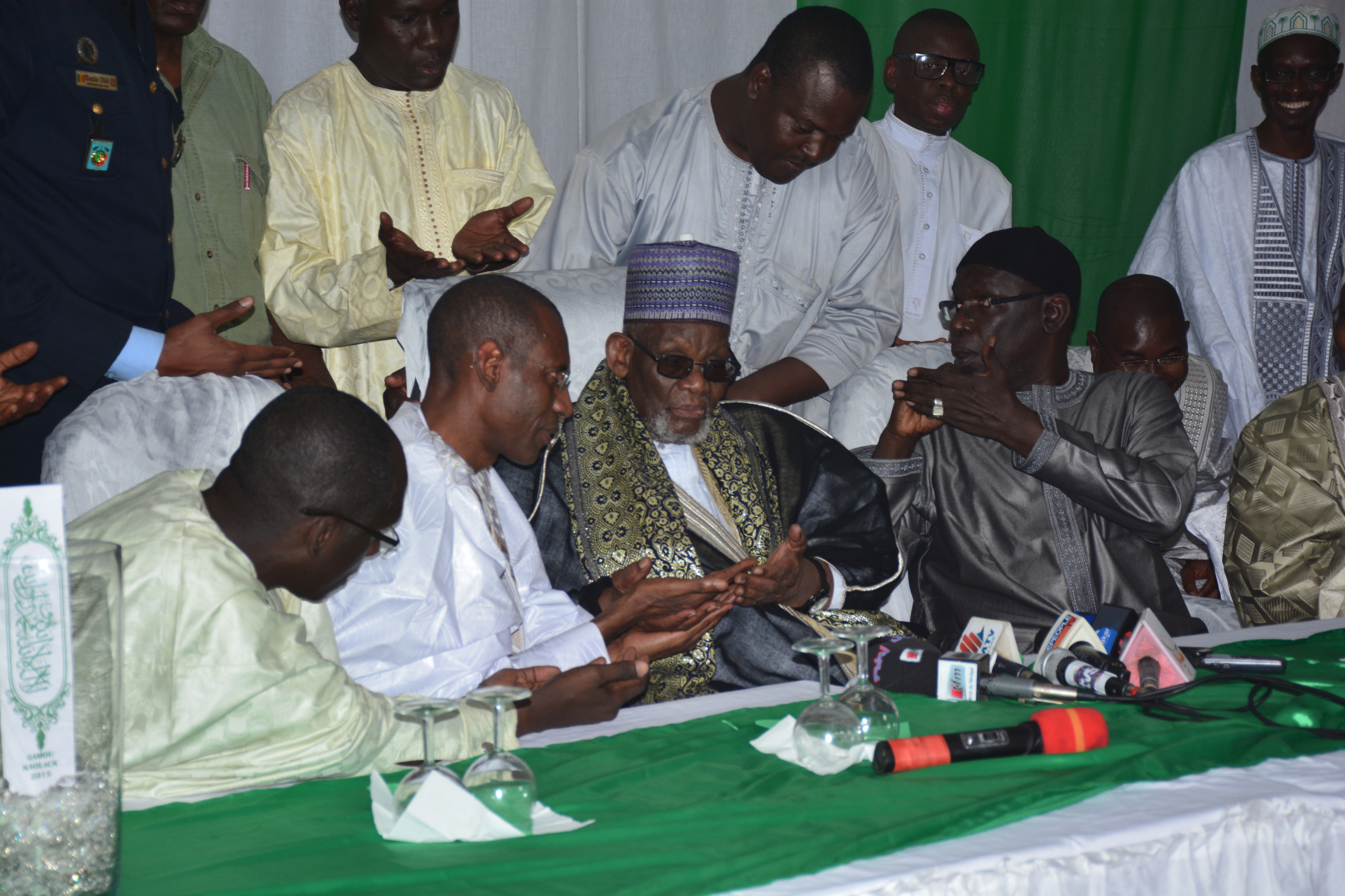 Photos -  Cérémonie officielle du Maouloud à Médina Baye : « C’est un rendez-vous de haute spiritualité et d’une reconnaissance envers Allah», selon Abdoulaye Daouda Diallo