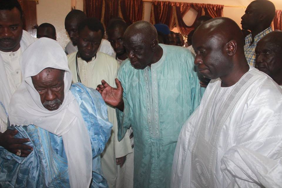 Idrissa Seck reçu par Serigne Abass Mbacké