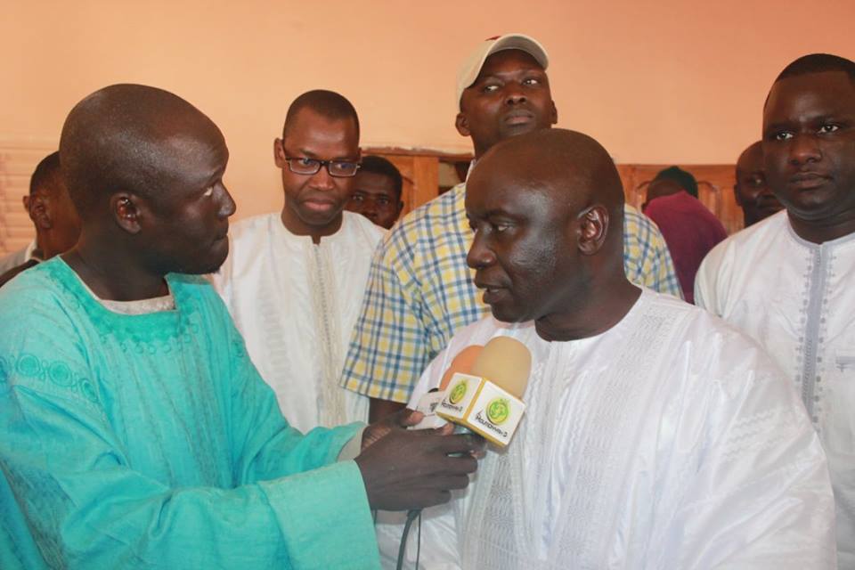 Idrissa Seck reçu par Serigne Abass Mbacké