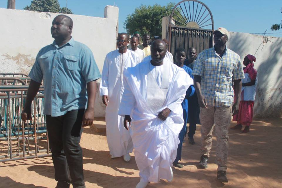 Idrissa Seck reçu par Serigne Abass Mbacké