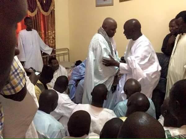 Idrissa Seck reçu par Serigne Abass Mbacké