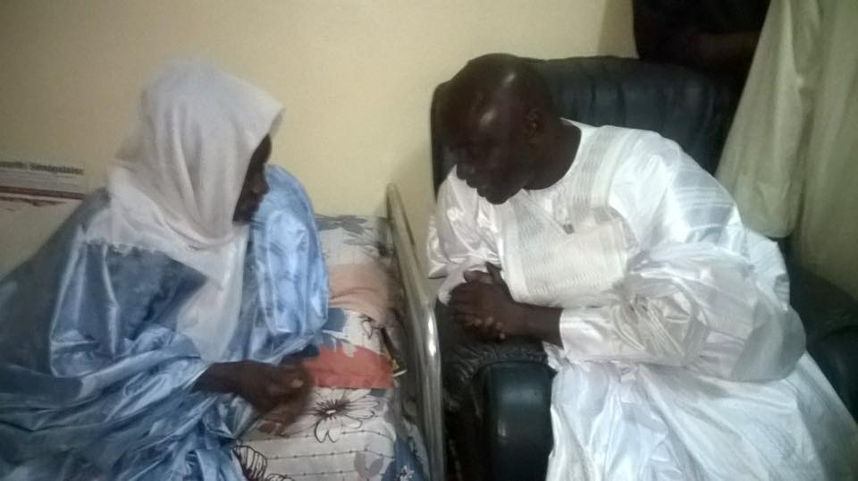 Idrissa Seck reçu par Serigne Abass Mbacké