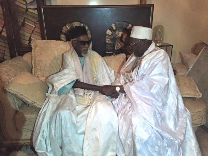 Photos: Serigne Abdoul Aziz Al Amine en toute complicité avec Serigne Sidy Mokhtar Mbacké