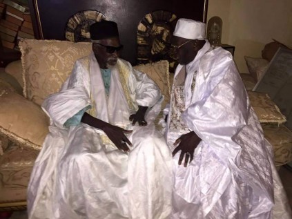 Photos: Serigne Abdoul Aziz Al Amine en toute complicité avec Serigne Sidy Mokhtar Mbacké