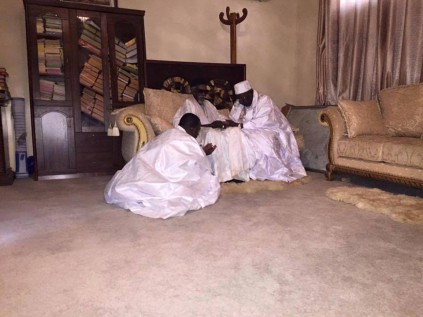 Photos: Serigne Abdoul Aziz Al Amine en toute complicité avec Serigne Sidy Mokhtar Mbacké