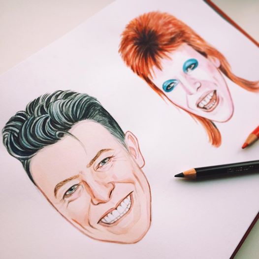 Les fans de David Bowie lui rendent hommage avec cette superbe image