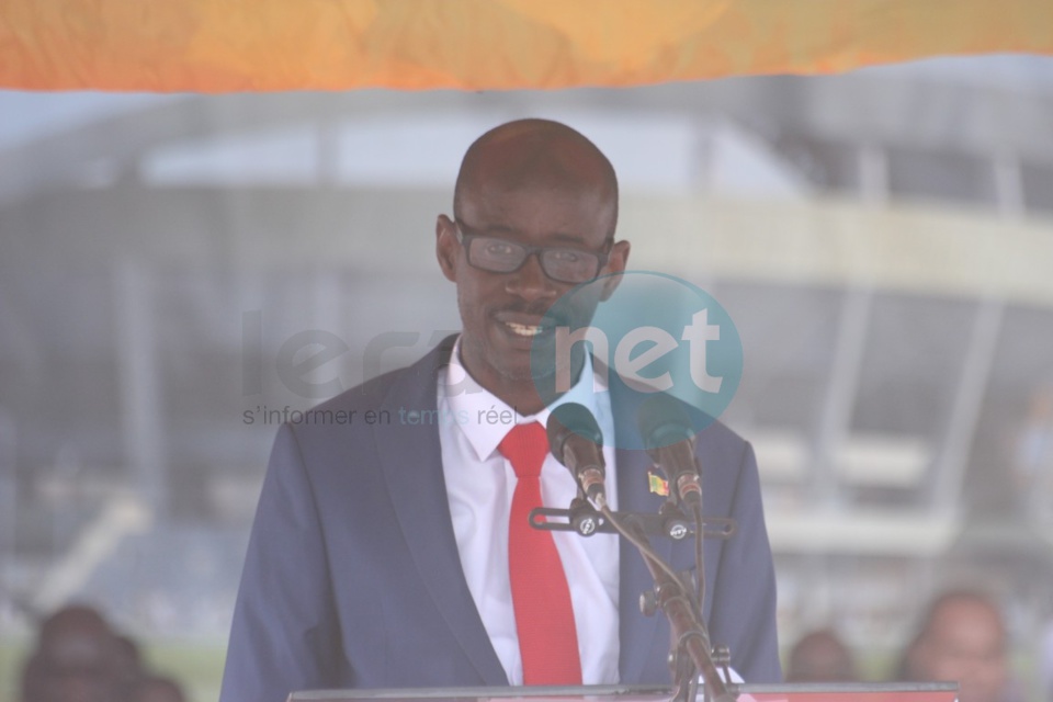 Revivez en images la cérémonie de la pose de la première pierre de l'Arène nationale par Macky Sall