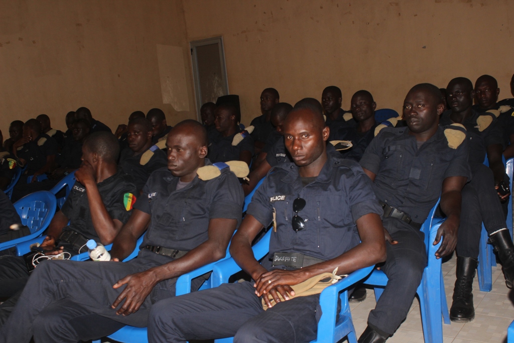 Images-Conférence de presse sur la Cybercriminalité à l'école nationale de police