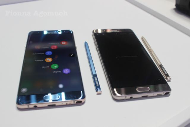 Pourquoi Le Samsung Galaxy Note 7 a une batterie plus petite que le bord Galaxy S7