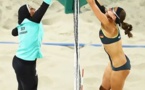 JO Rio 2016 : Cette photo de beach-volley fait le tour du monde