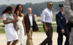 (3 Photos) : Obama et sa famille en vacances pour deux semaines à Martha's Vineyard