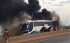 Autoroute à péage : Retour sur l'incendie d'un bus de transport malien