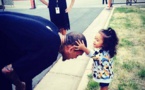 Chris Brown et sa fille Royalty