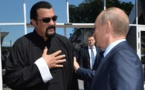 Steven Seagal, l’acteur américain  naturalisé russe par Vladimir Poutine