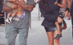 La famille West Kardashian: Kanye, Kim  et leurs enfants Saint West, North West