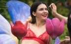 PHOTO- Kendall Jenner : son shoo­ting sexy en linge­rie et en plein air