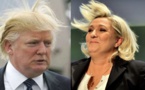 Donald Trump et Marine Le Pen, une ressemblance troublante