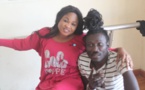 Photo- Le couple Baye Fall et Aby de la série Wiri wiri