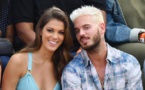 Iris Mittenaere et M Pokora très complices à Roland-Garros