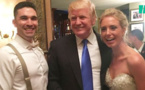 Pour son mariage, ce couple a eu une surprise... présidentielle, c'est Trump !