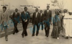 Photo : Abdoul Aziz Sy Al Amine, Moustapha Cissé Pire, Abdou Diouf, Kader Fall et Bruno Diatta