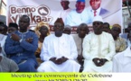 (Photos)  Meeting De Modibo Diop Parain des Jeunes Commerçants De Dakar Au Marché Colobane