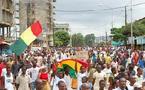 SIT-IN DU FORUM DES FORCES VIVES DE LA GUINEE :La police use de bombes lacrymogènes pour disperser la manifestation anti-Dadis