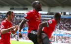 Lukaku et Manchester United remettent le couvert face à Swansea (4-0)