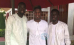 Photo: Kouyaté, Diao Baldé et Gana Guèye en mode Tabaski