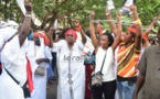 (13 Photos) Les partisans de khalifa Sall devant l'Assemblée nationale