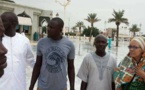 Photos: Assane Diouf et sa femme en visite à Touba