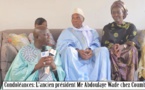 Condoléances: L'ancien président Me Abdoulaye Wade chez Coumba Gawlo Seck