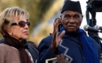 Me Abdoulaye Wade et sa femme, en deuil