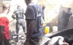 Incendie à Khombole:  Faute de moyens, les Sapeurs-pompiers utilisent des bidons pour éteindre le feu (Vidéo)