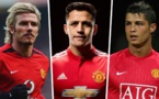 Man.U-Cristiano Ronaldo, David Beckham, Alexis Sanchez ... Ils ont porté le numéro 7 à Manchester United