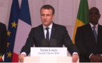 Emmanuel Macron : "On va protéger le patrimoine historique et architectural de Saint-Louis" (Discours intégral à la place Faidherbe)