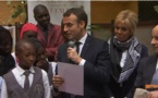 Emmanuel Macron lit une lettre qu'il a écrite à feu Léopold Sédar Senghor (Vidéo)