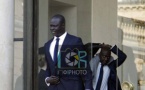 Photos : Amadou Gallo Fall, Vice-président NBA pour l'Afrique, au palais de l'Élysée