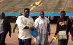 Arrivée de Gris Bordeaux Bordeaux au Stade Léopold Sédar Senghor