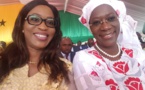 Photos : Zahra Iyane Thiam et Dr Anta Sarr Diacko toutes belles au défilé du 04 avril 2018