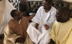 ARRÉT SUR IMAGE: Serigne Basse reçoit le fils de Serigne Kosso, Serigne Abdourahmane Mbacké et son ami Youssou Ndour à Touba.