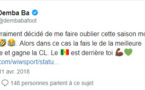 Demba Ba : « Sadio a décidé de me faire oublier… »