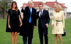 Les couples Trump et Macron se sont retrouvés pour un dîner très glamour