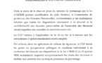 Parrainage et protection des données personnelles : Awa Ndiaye donne des garanties de sécurité et de confidentialité 