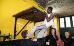 7 photos : Mamoudou Gassama intègre les sapeurs-pompiers français