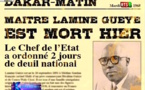 SENEGAL : 50 ans que disparaissait Lamine Guèye, 1er Président de l’Assemblée Nationale